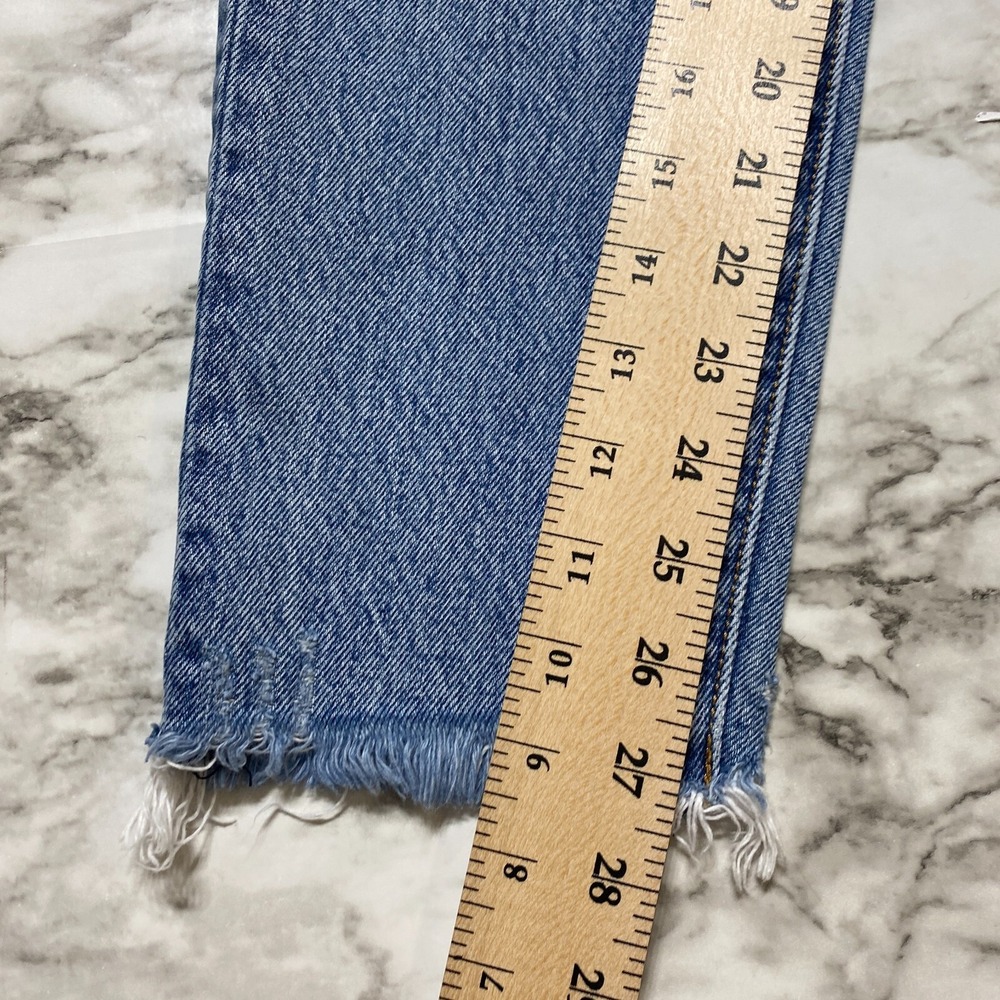 Levis Wedgie Jeans Womens Size 26 Blue PREMIUM Denim Button‎ Fly Cotton Denim - Picture 12 of 12